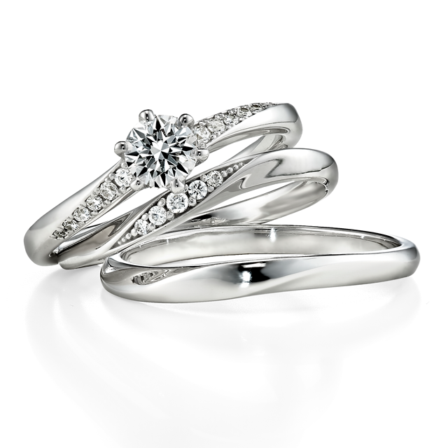 婚約指輪 結婚指輪 セットリング 安い ダイヤモンド プラチナ 0.3カラット 鑑定書付 0.302ct Gカラー VVS2クラス 3EXカット H&C CGL 婚約指輪 結婚指輪 セットリング 安い ダイヤモンド プラチナ 0.2