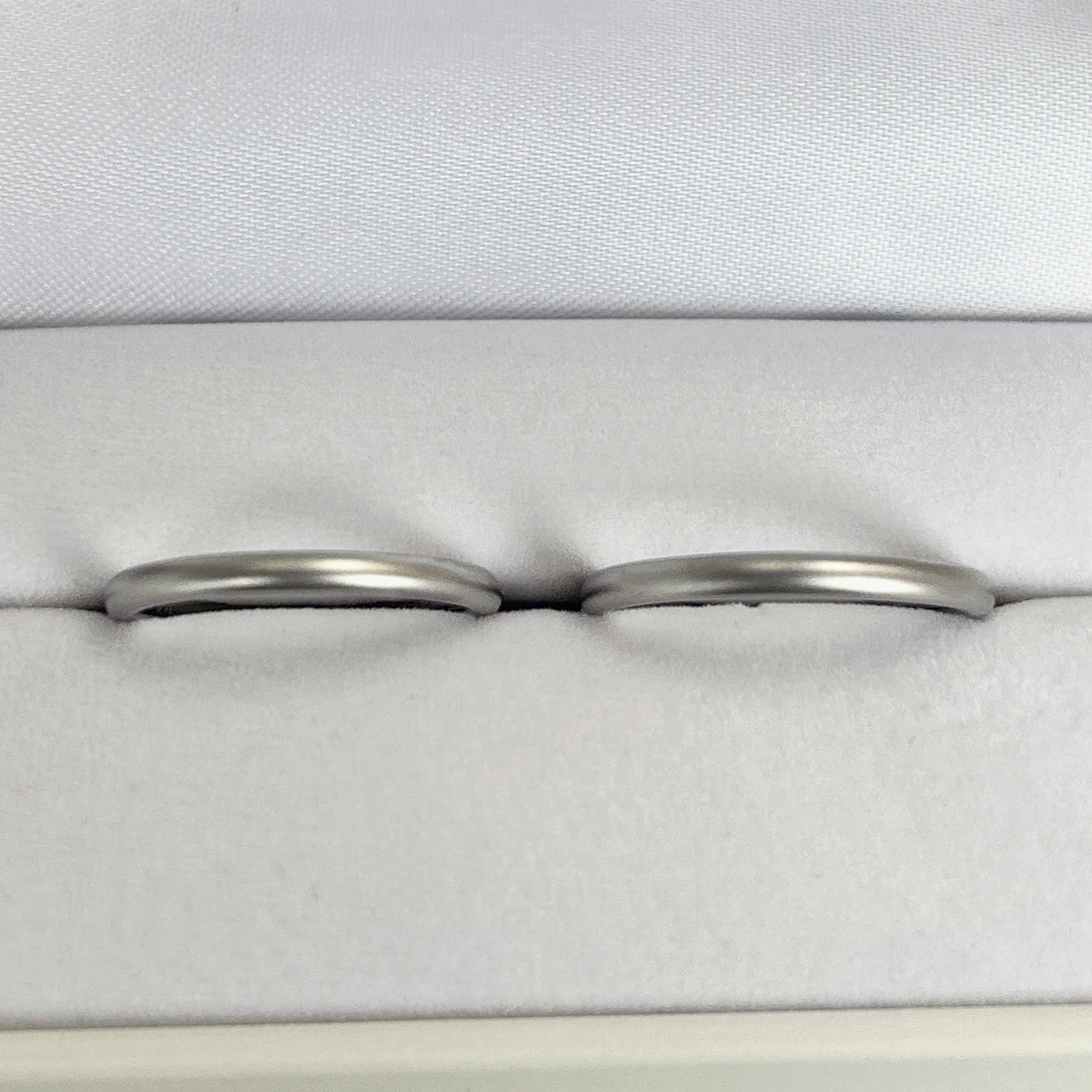 完成した結婚指輪