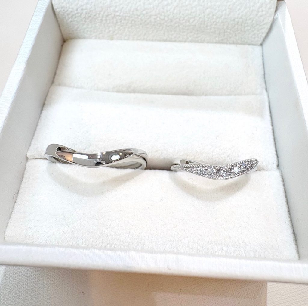 950ハードプラチナで作成した結婚指輪