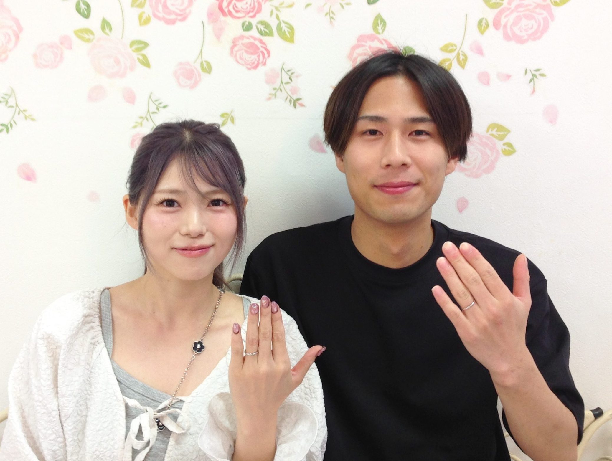 水戸店で結婚指輪をご成約いただいたカップル様