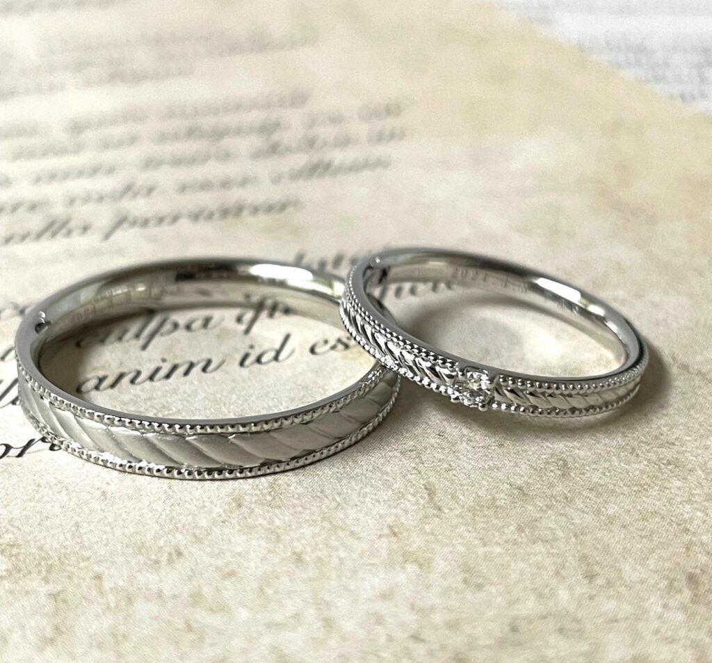 アレンジ結婚指輪