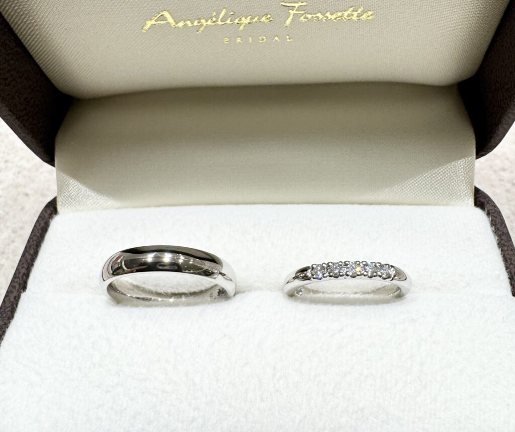ケースに入った結婚指輪
