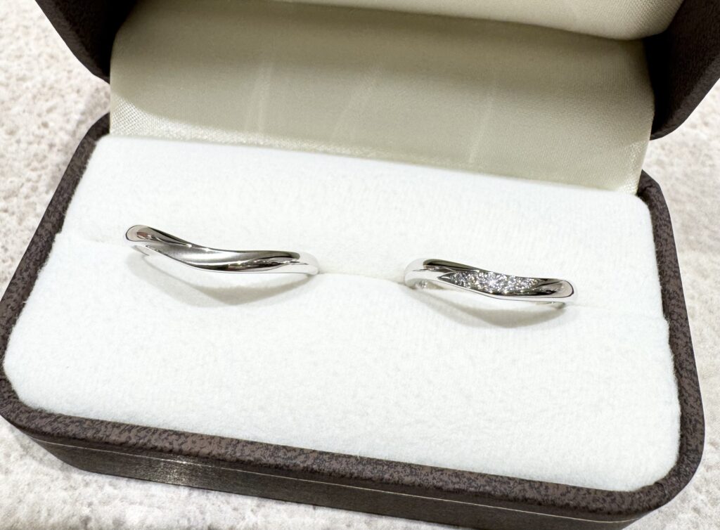 ケースに入った結婚指輪