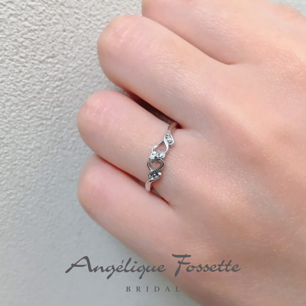 結婚指輪『オリベル』試着