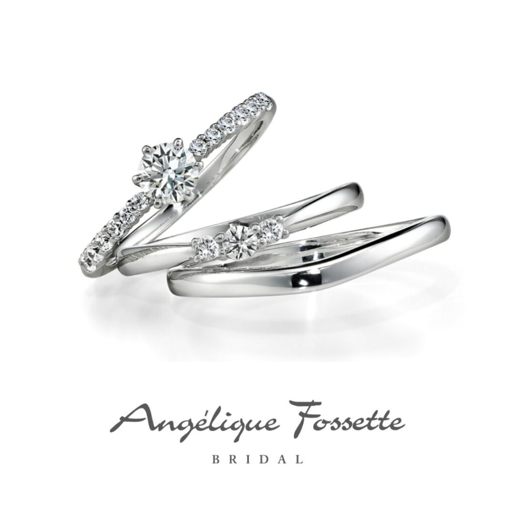婚約指輪『シュセットゥ』+結婚指輪『シャンドランジュ』