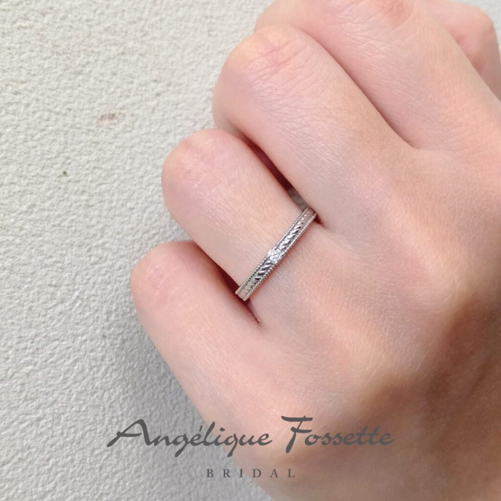 結婚指輪『メタトロン』試着