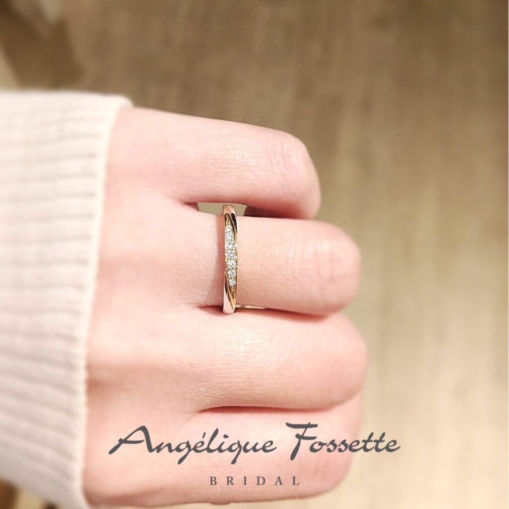 結婚指輪『シャンタル』試着