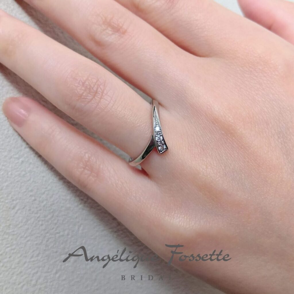 結婚指輪『ジョワン』試着