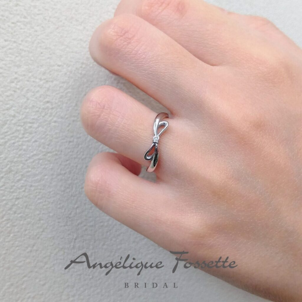 結婚指輪『エマーブル』試着