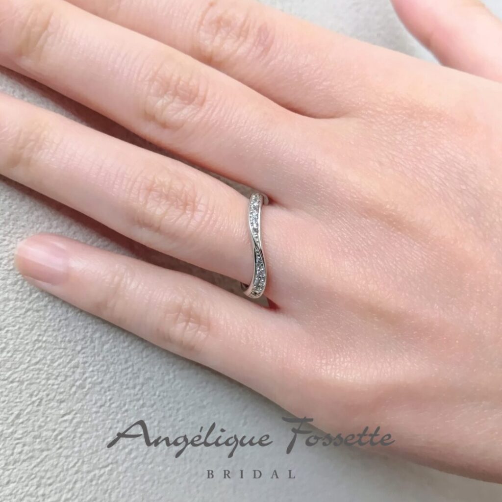 結婚指輪『ブリエ』試着