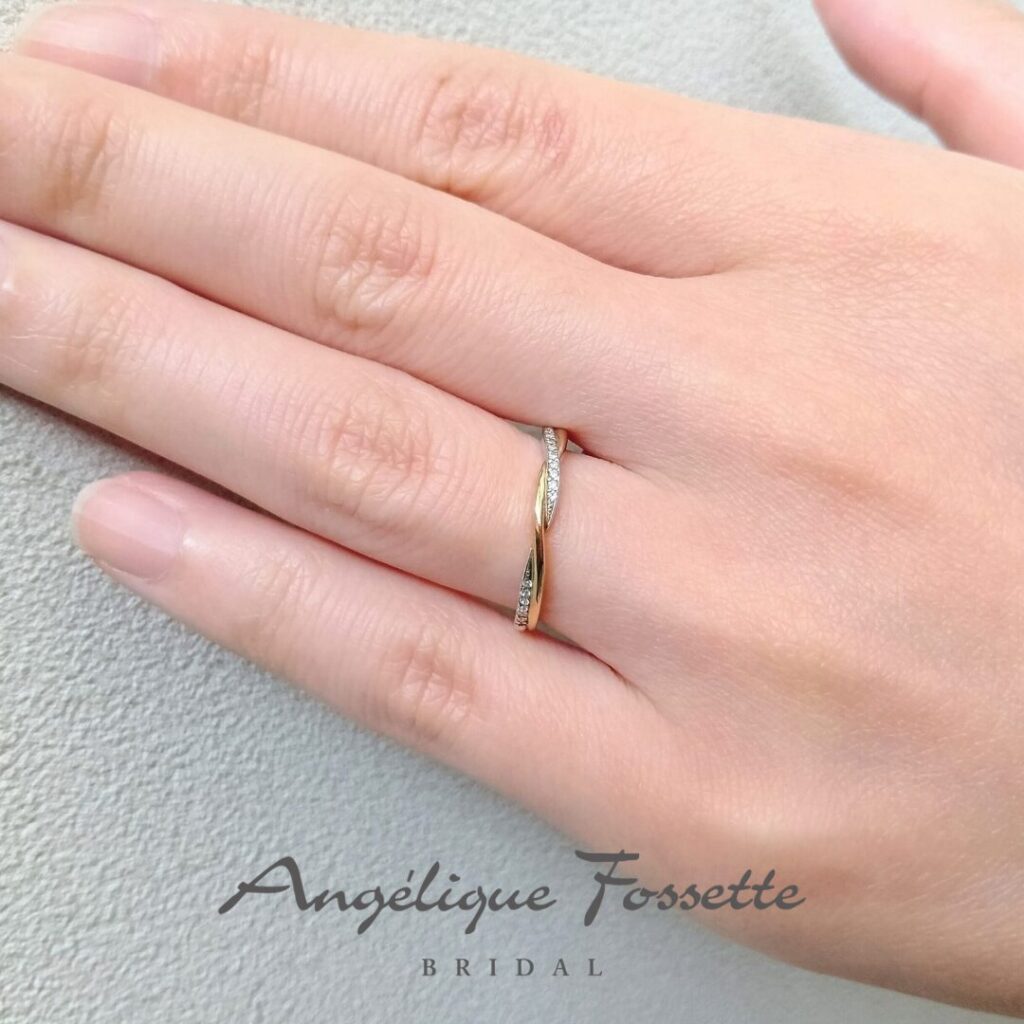 結婚指輪『コロレ』試着