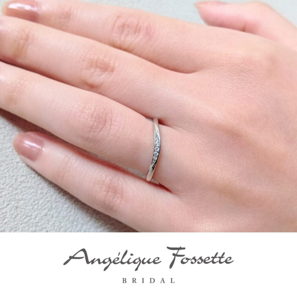 結婚指輪『アトレ』試着