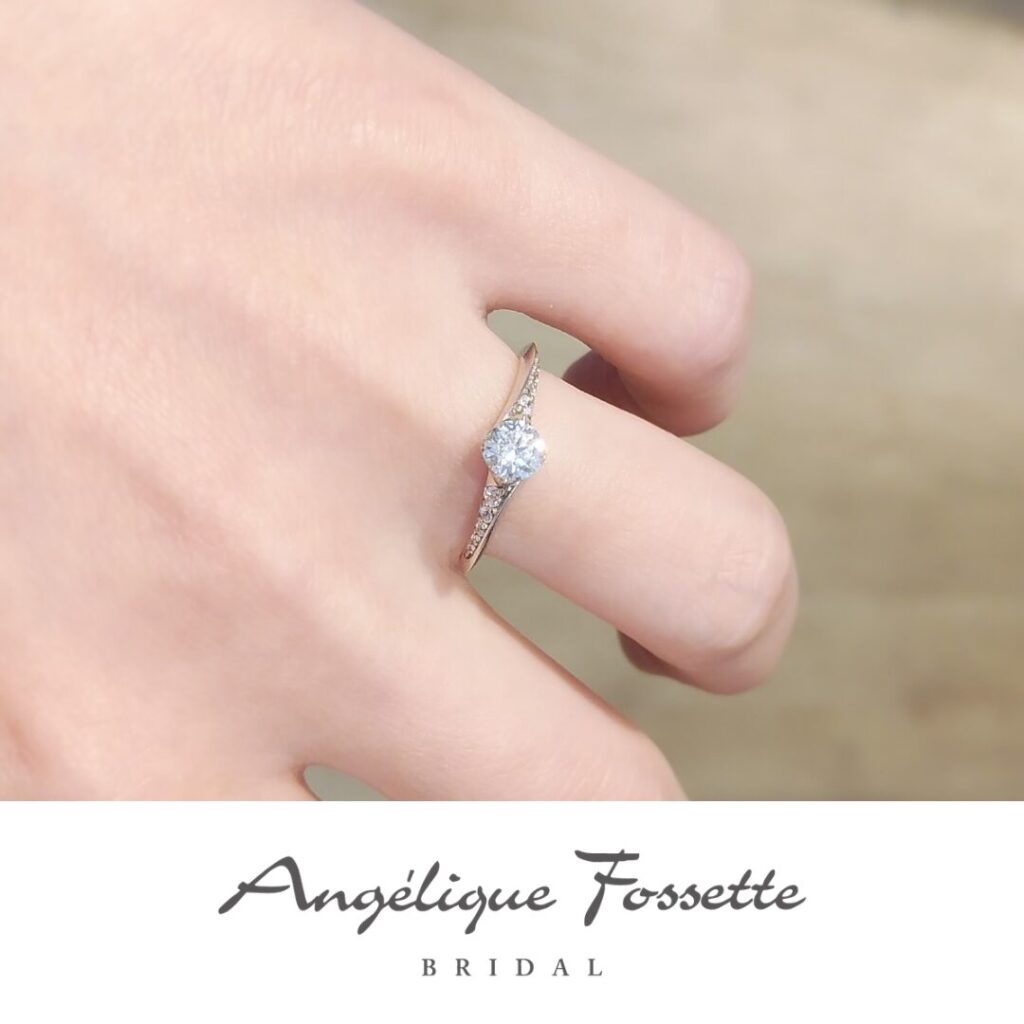 婚約指輪『マミ』試着