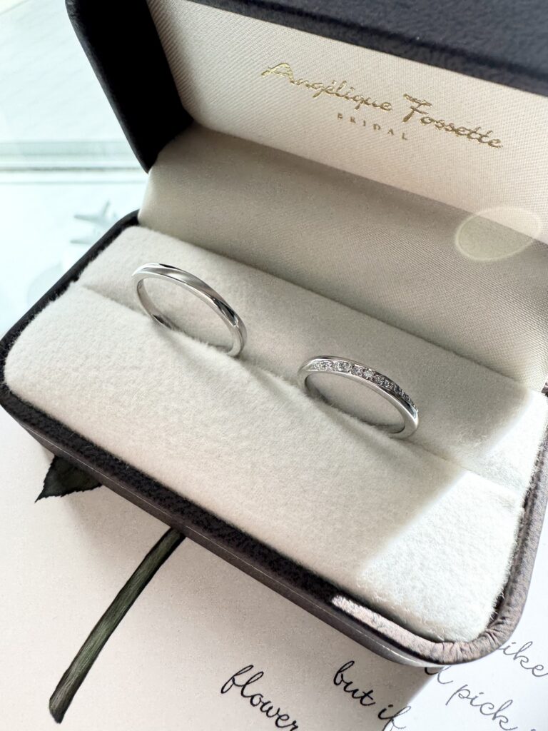 ケースに入った結婚指輪