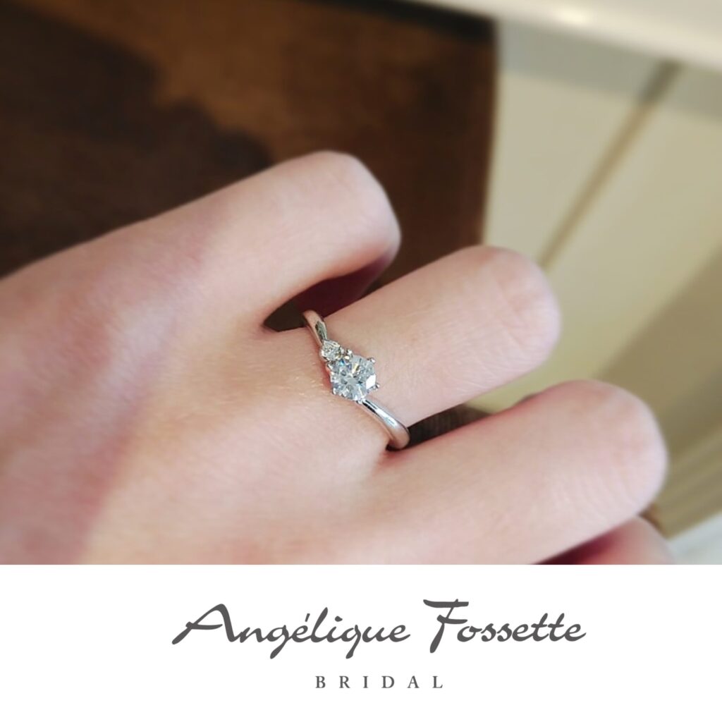 婚約指輪『コルザ』試着