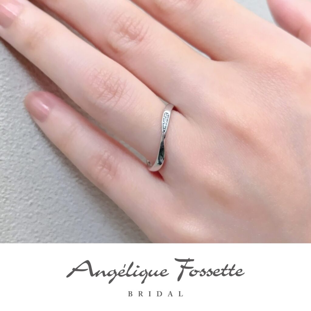 結婚指輪『ソフィエル』試着