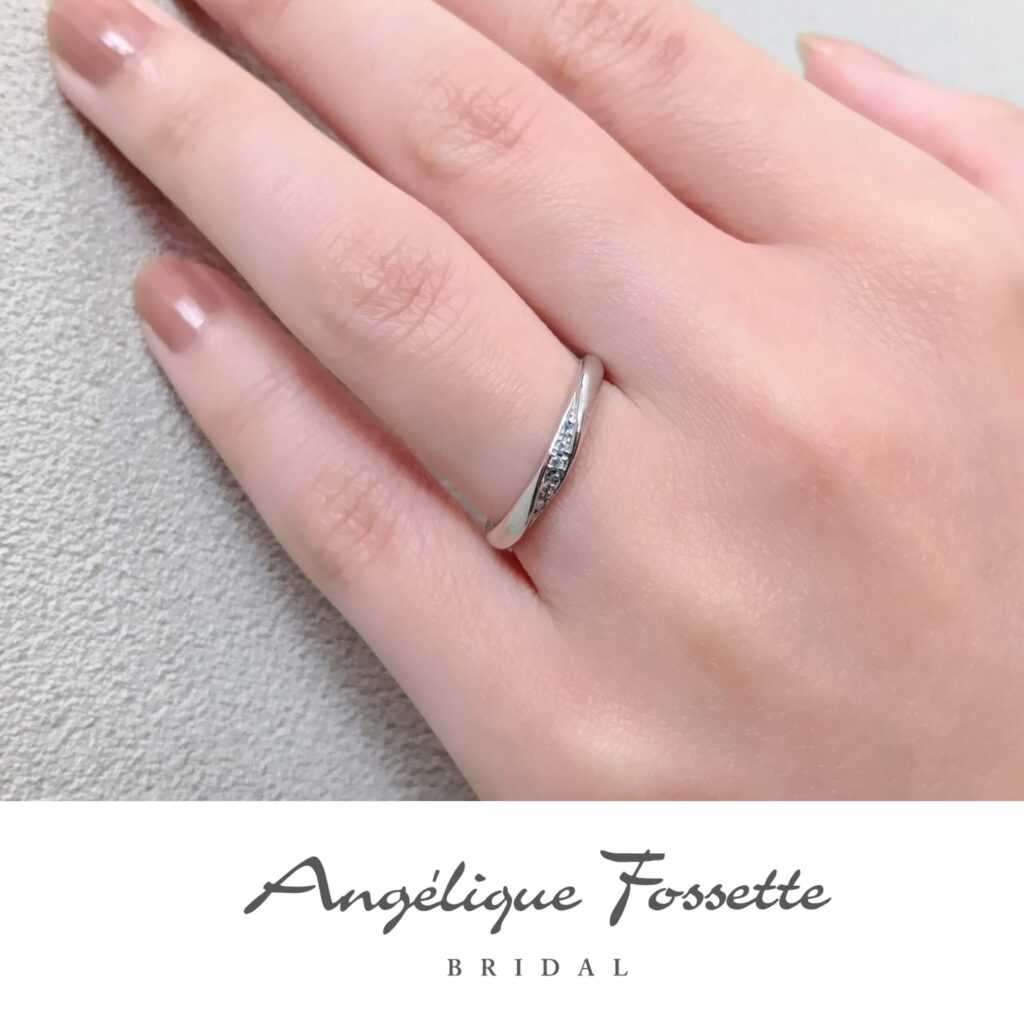 結婚指輪『エスプワール』試着