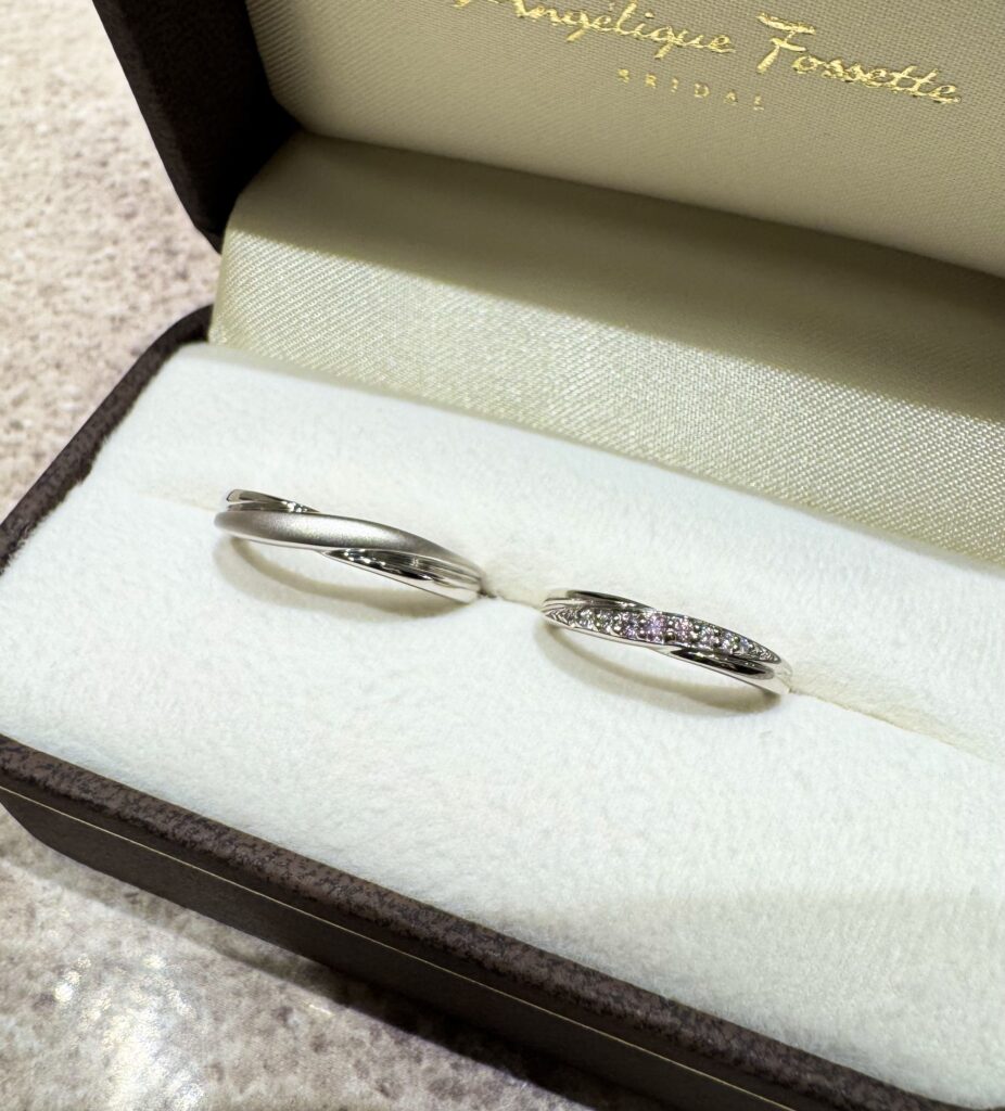 フルオーダーで作成した結婚指輪