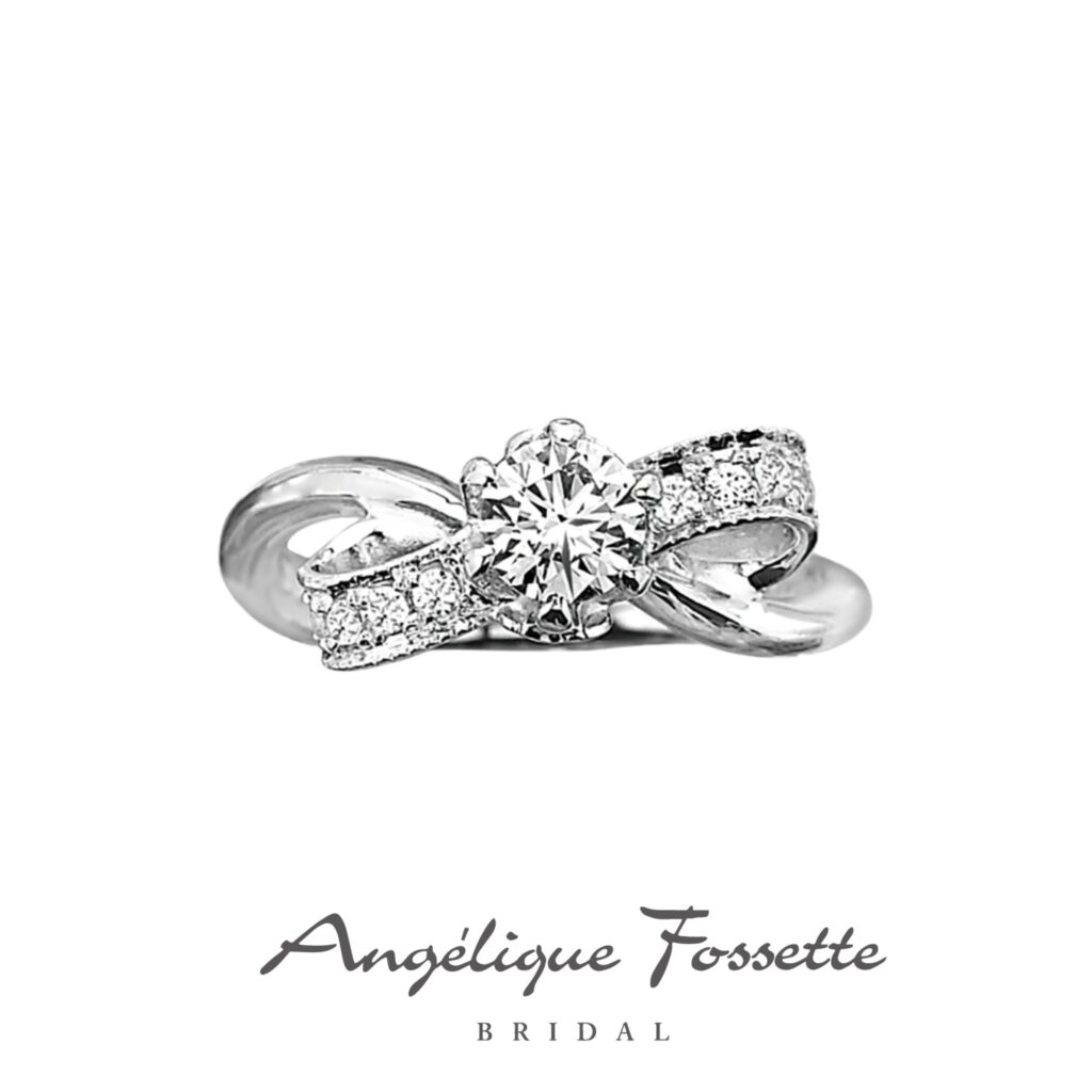 婚約指輪『クール ドゥ リュバン』