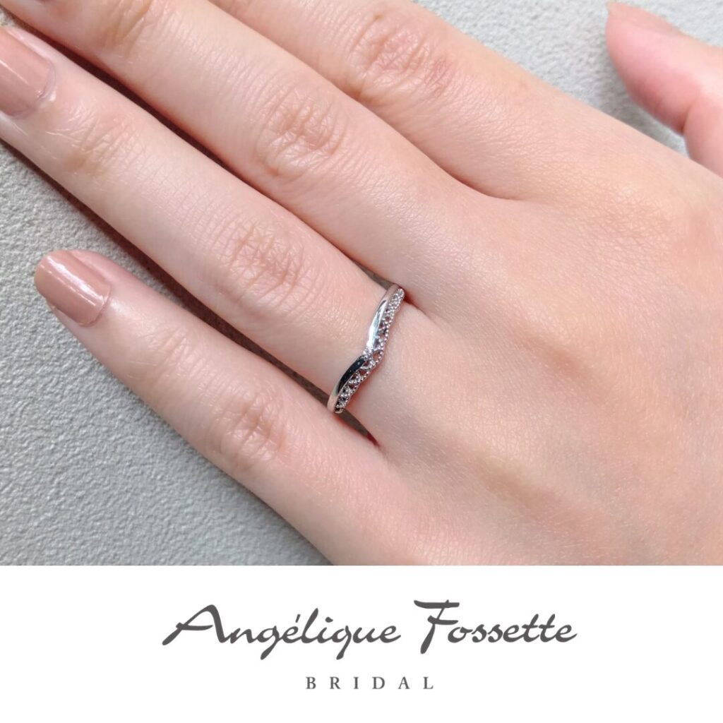 結婚指輪『アドラーブル』試着