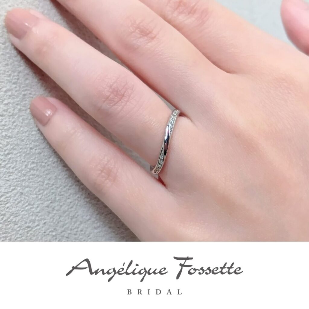 結婚指輪『ブリーズ』試着