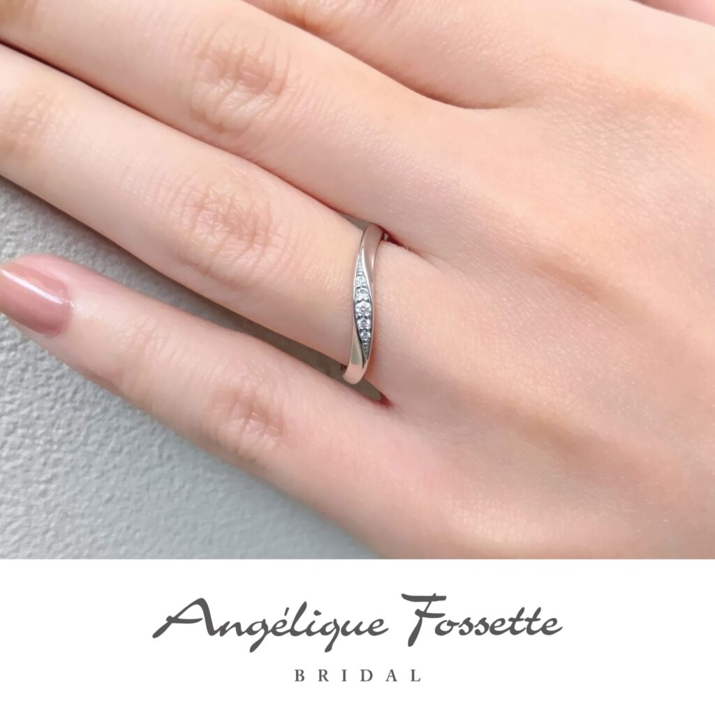 結婚指輪『アウリエル』試着